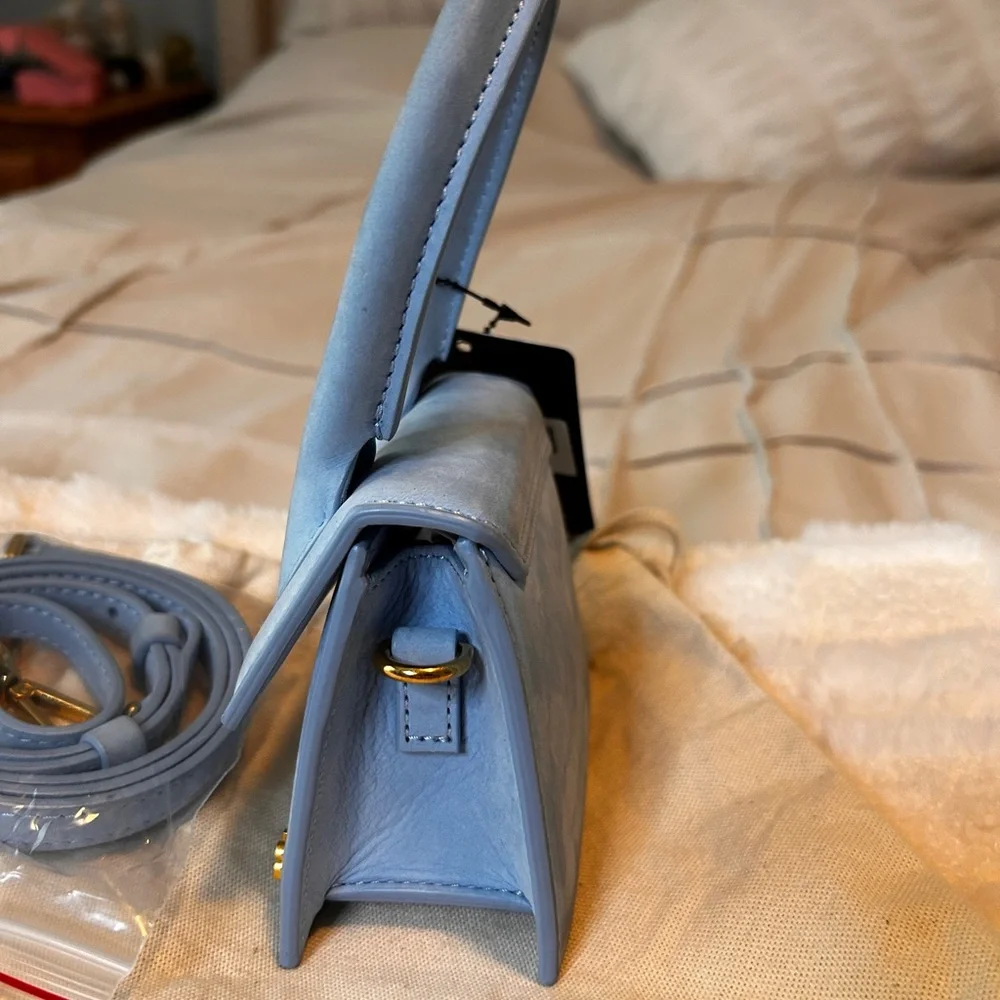 Jacquemus Le Chiquito Light Blue Mini Bag - Picture 5 of 8